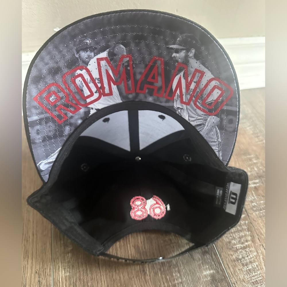 Toronto Blue Jays Jordan Romano Game Giveaway Snapback Hat